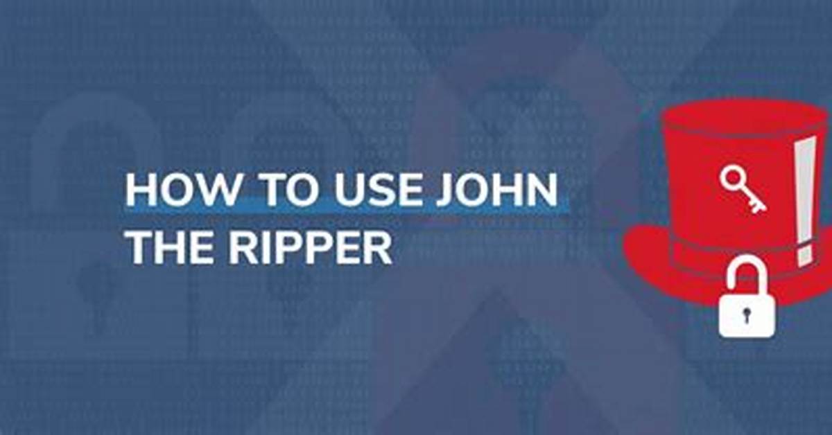 Best Answer: What Is John the Ripper in Kali Linux?