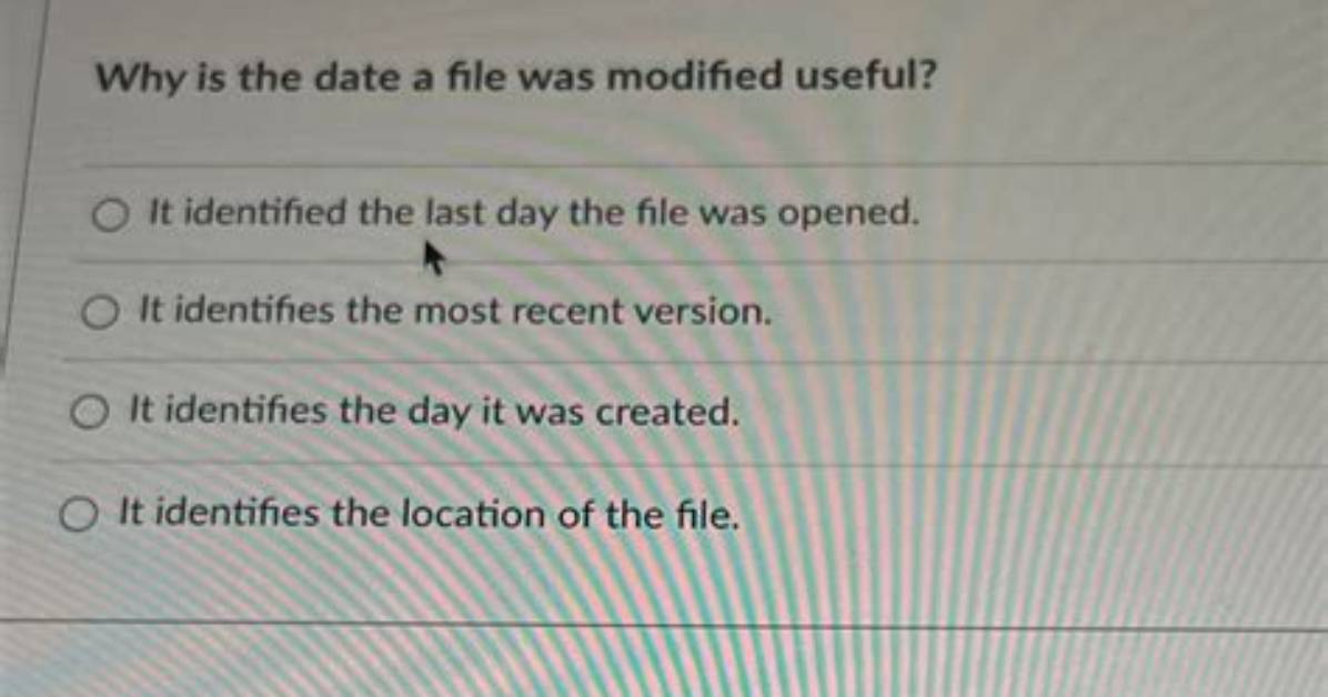 Best Answer: Where Is File Modified in the Last 10 Days Linux?