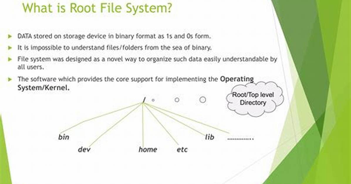 Best Answer: Where Is Root File System in Linux?