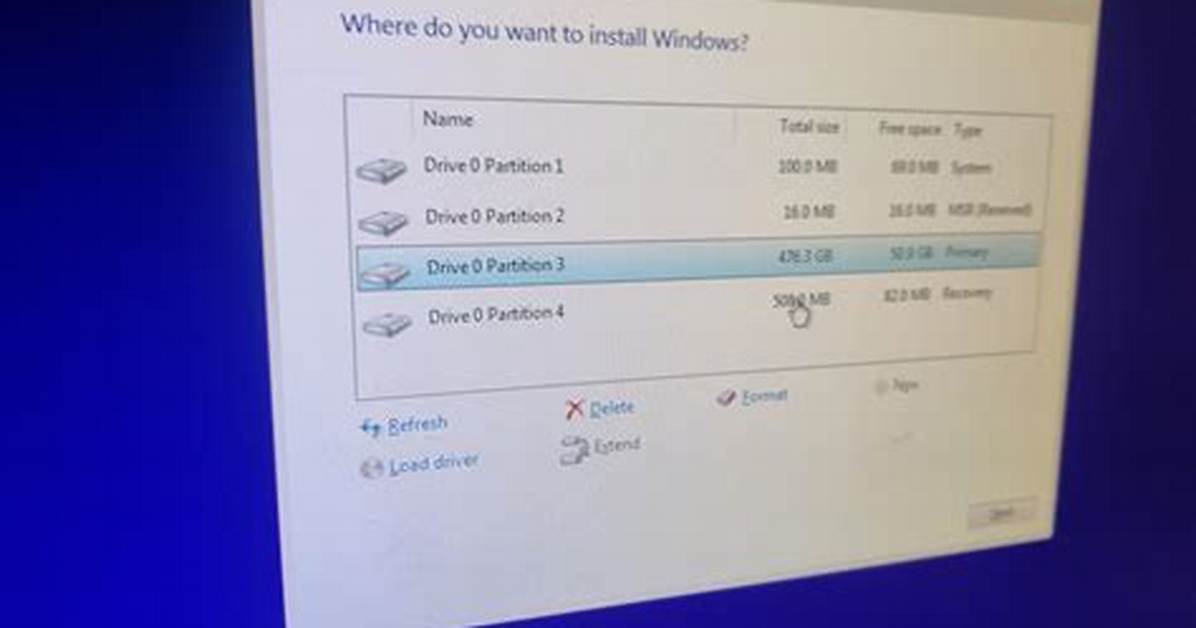 Best Answer: Which Partition Should I Install Windows 7 on?