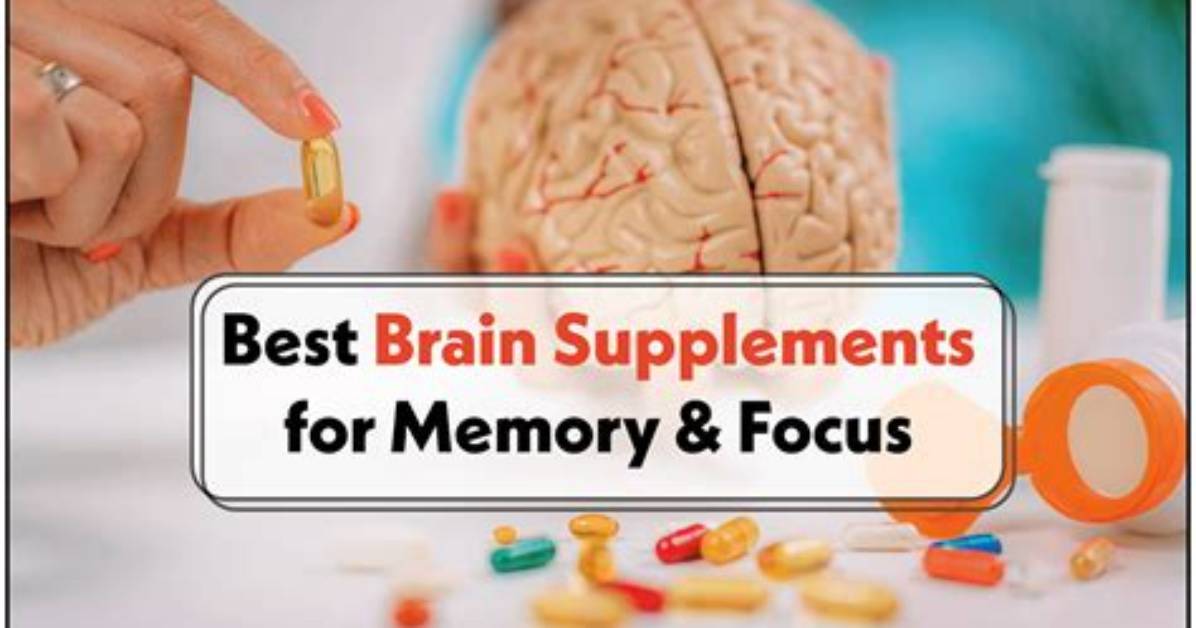 Best Brain Supplements for Memory, Focus & Health