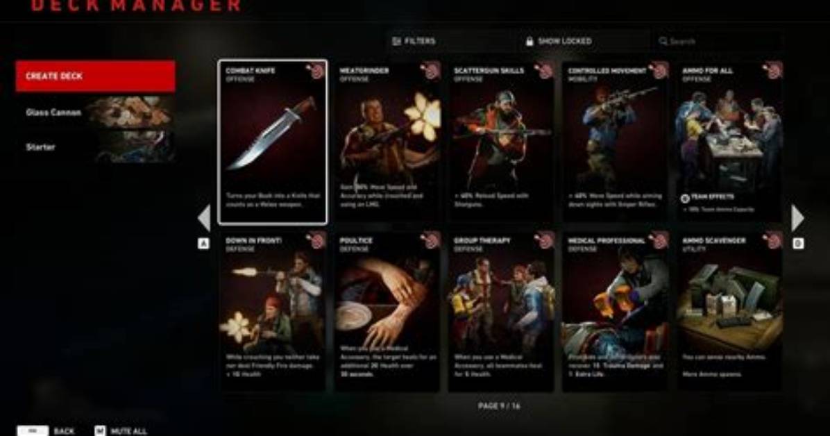 Best Cards Deck in Back 4 Blood