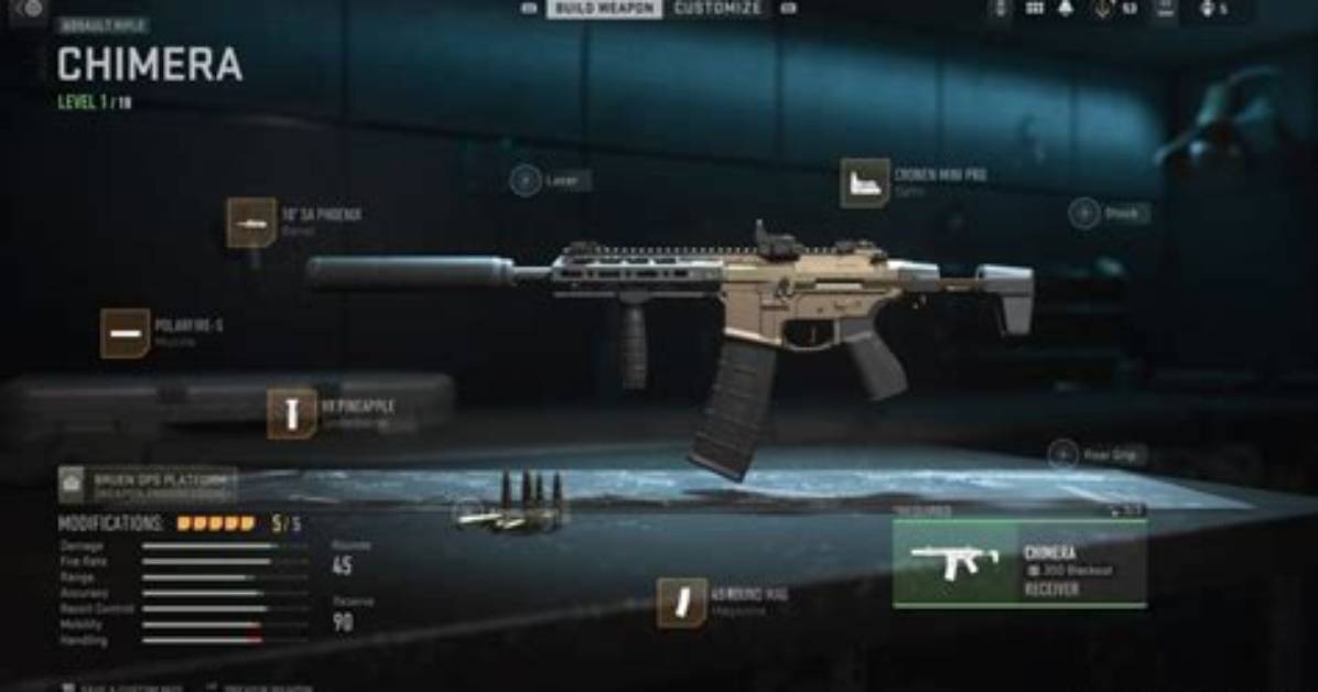 Best Chimera Loadout in Mw2: Best Class Setup, Attachments, Perks
