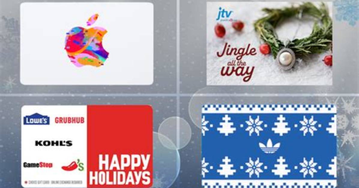 Best Gift Cards for Christmas 2023: Last-Minute Holiday Gifts Online