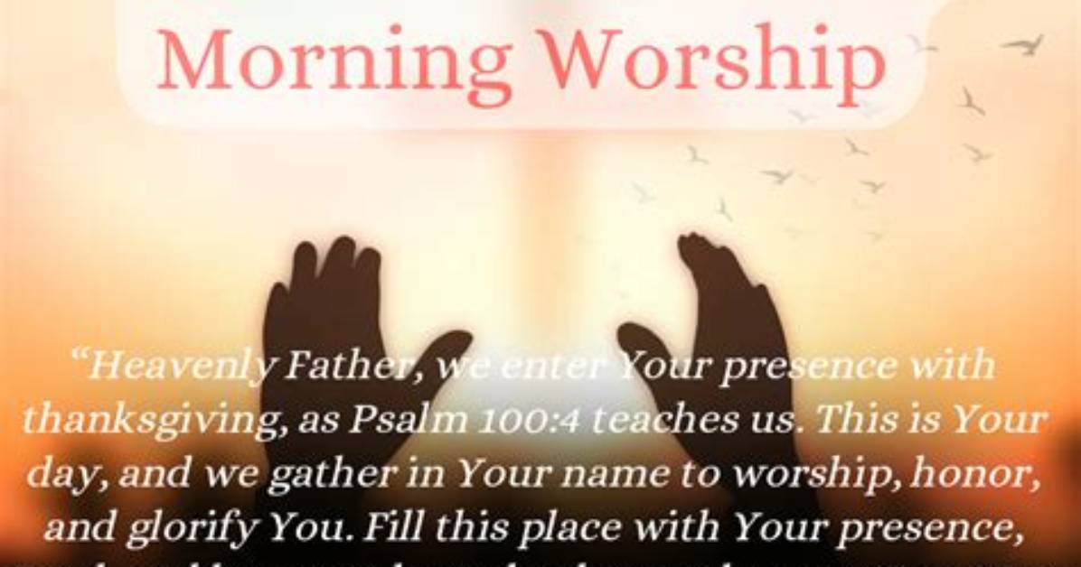 Best Pastoral Prayers for Morning Worship and Before Sermons