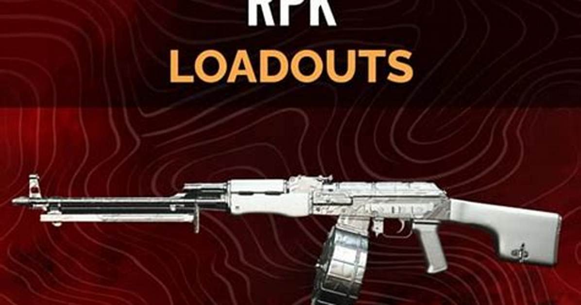 Best Rpk Loadout Warzone 2 Season 5