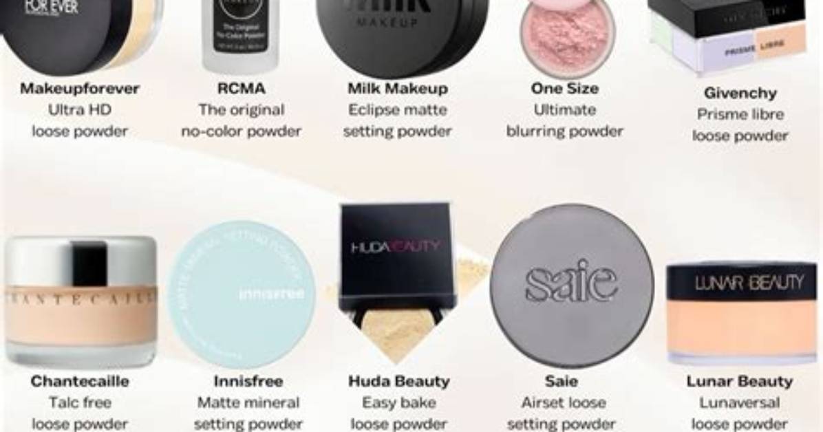 Best Setting Powder for Oily Skin
