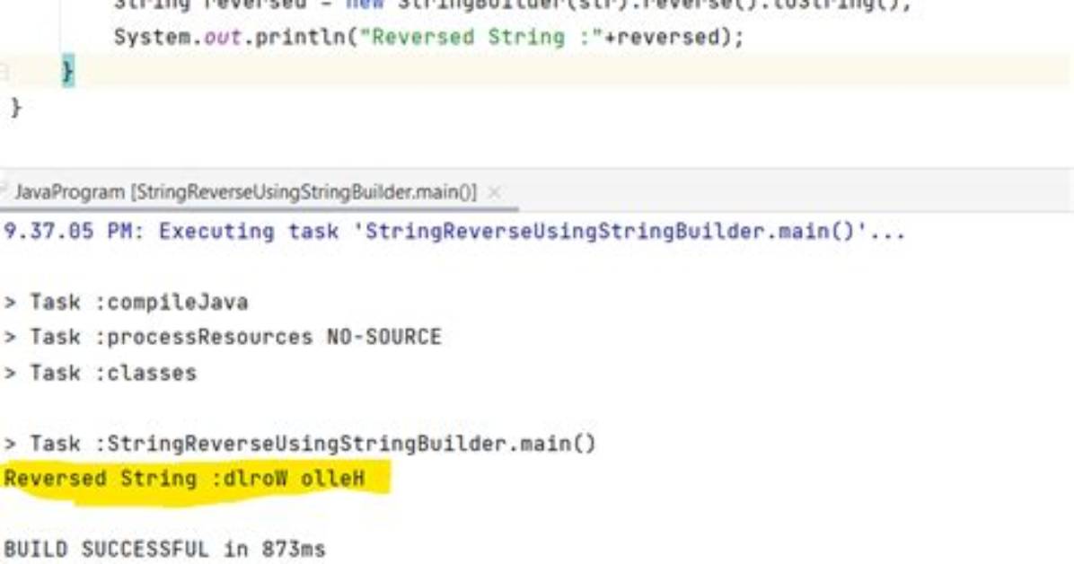 Best Way to Reverse a String