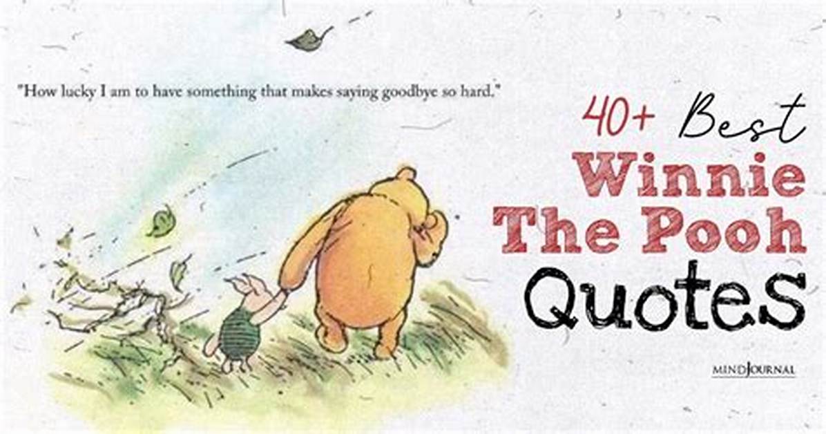 Best Winnie the Pooh Quotes