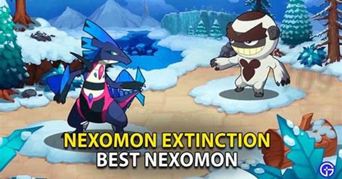 Bext Nexomon for Each Type