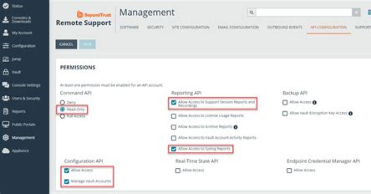 Beyondtrust Remote Support for Helix Itsm