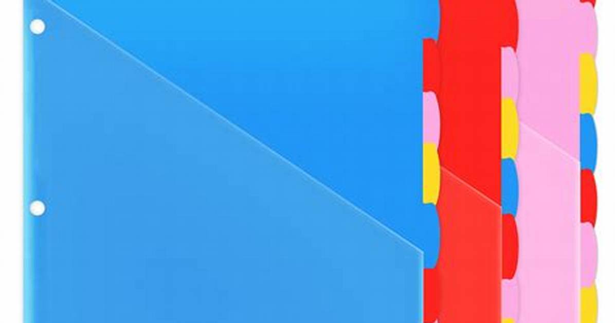 Binder Dividers
