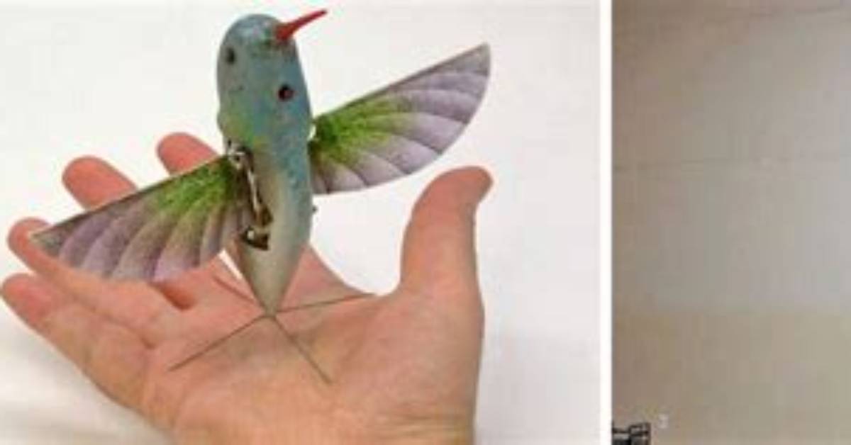 Bird Bond: ‘Nano Hummingbird’ Drone Takes Spying to the Sky