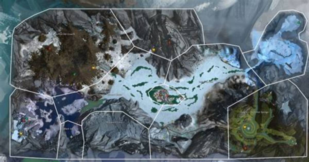 Bitterfrost Frontier Map Guild Wars 2