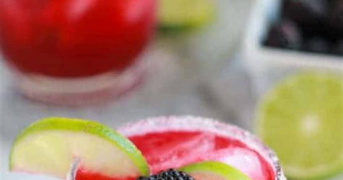 Blackberry Margarita - Celebrating Sweets