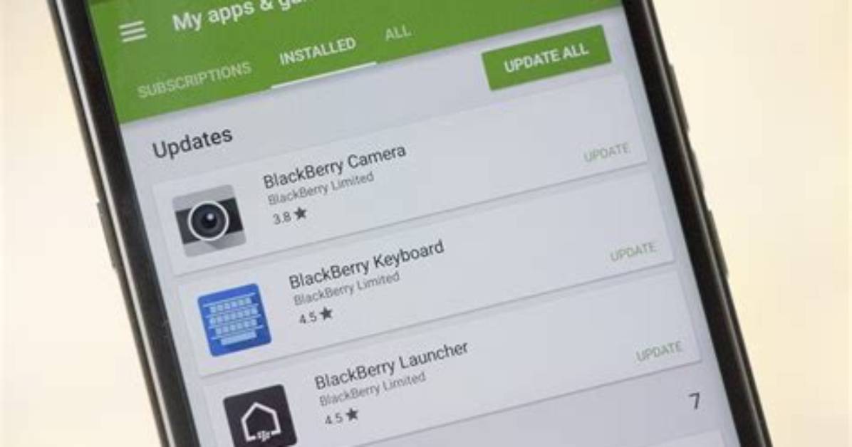 Blackberry Posts Priv Apps to Google Play Store