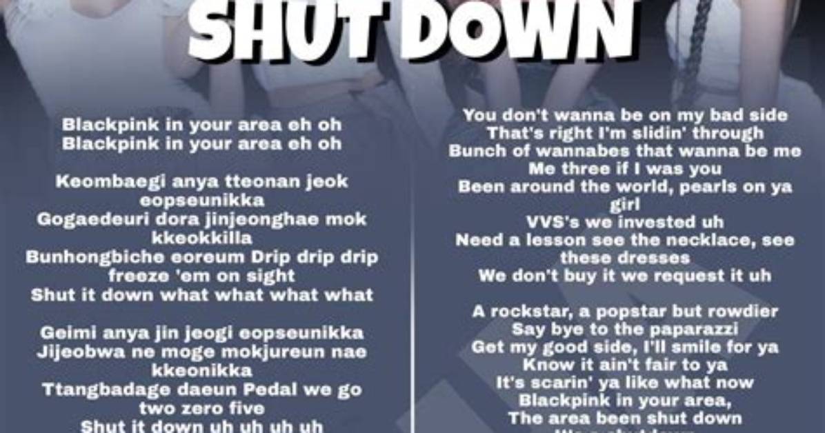 Blackpink Lyrics | Lyricsmode. Com