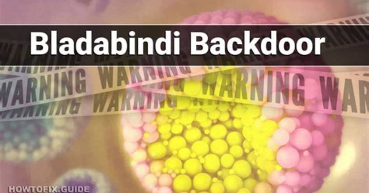 Bladabindi Backdoor: How to Remove Virus?