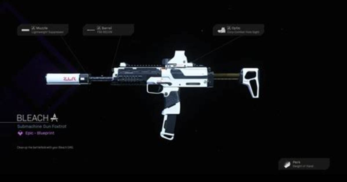Bleach | Cod Warzone and Modern Warfare Weapon Blueprint