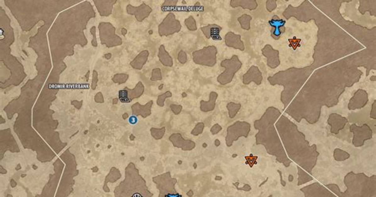 Blightmarsh Map for Diablo 4