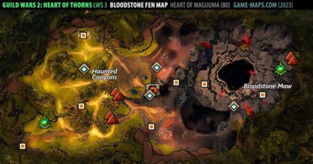 Bloodstone Fen Map Guild Wars 2