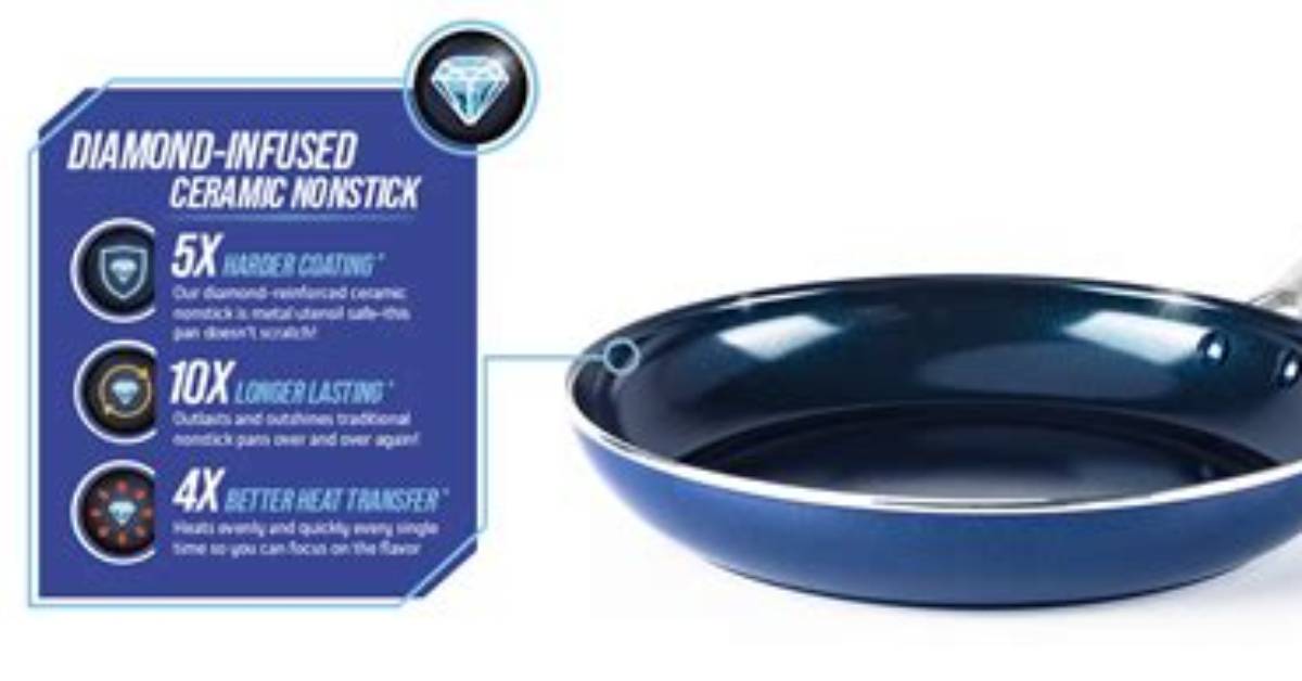 Blue Diamond Pan Induction