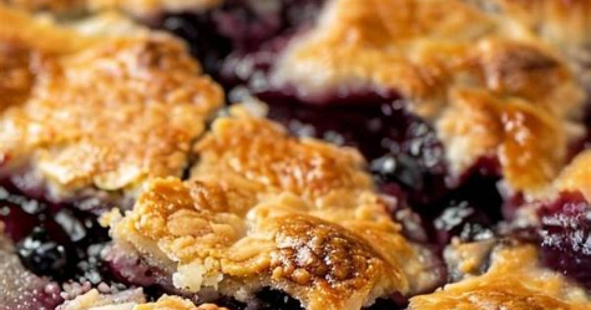 Blueberry Cobbler (The Best Topping)