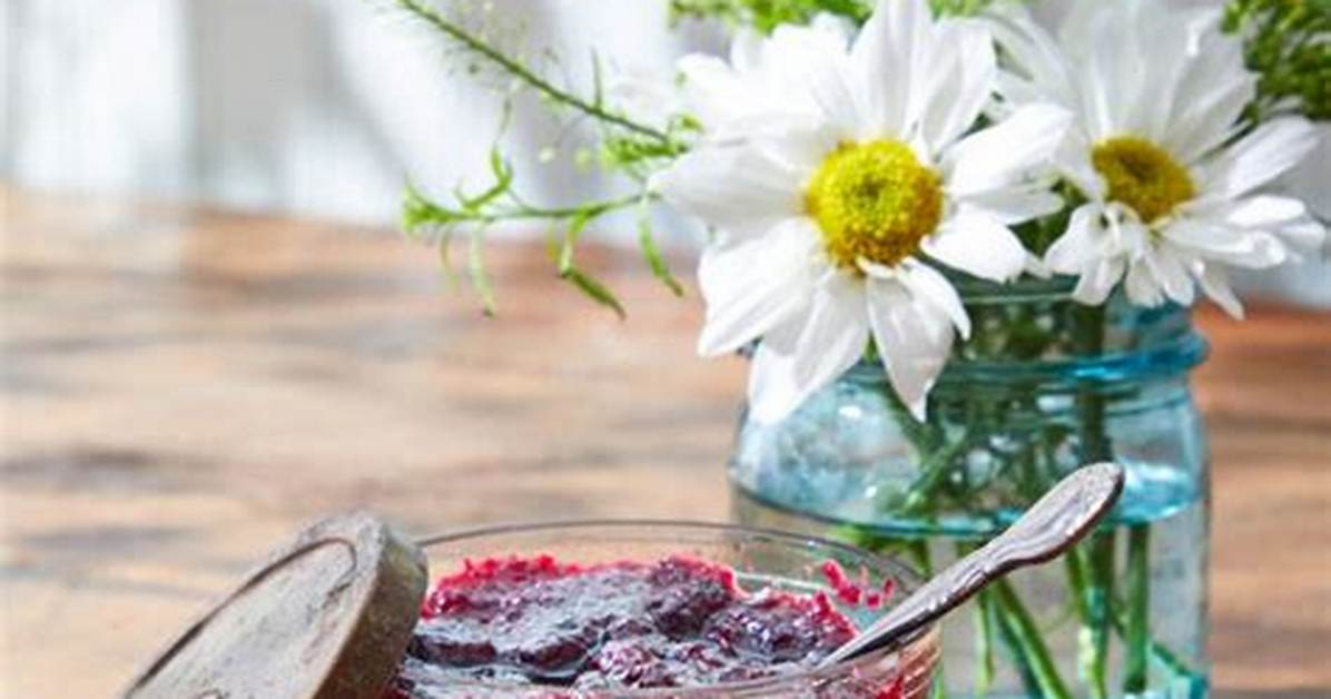 Blueberry-Thyme Jam Recipe