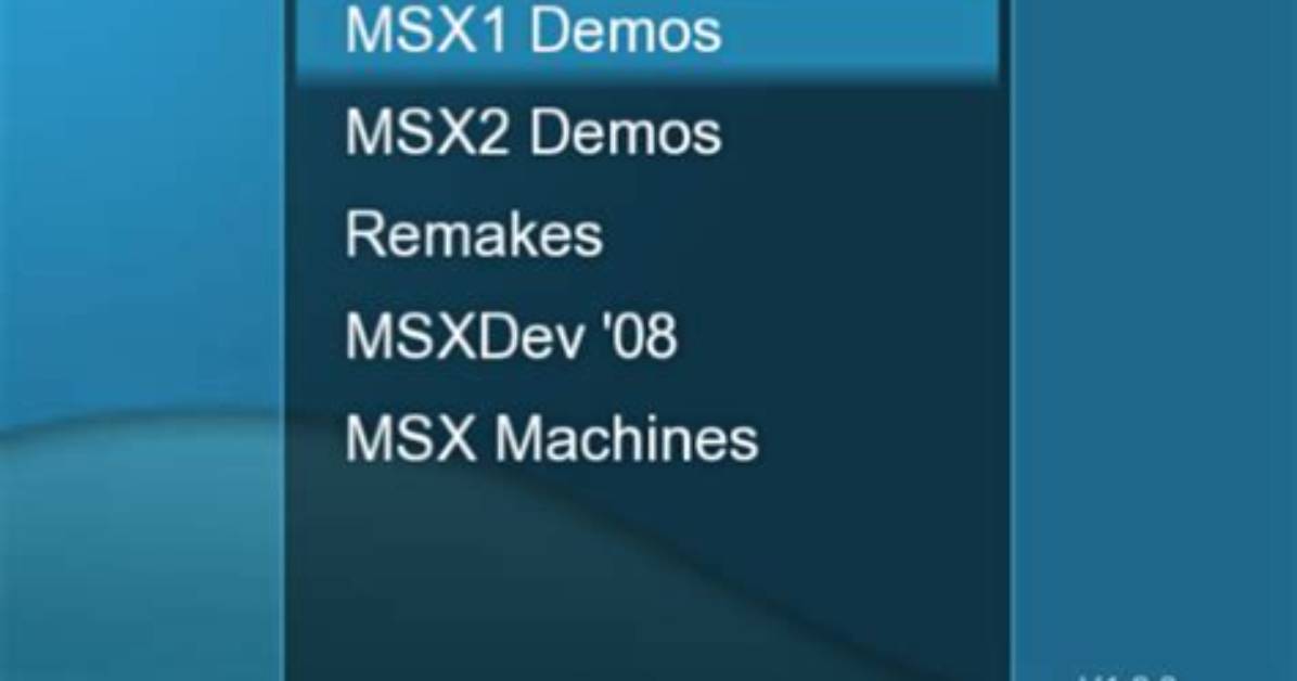 Bluemsx-Wii - Gamebrew