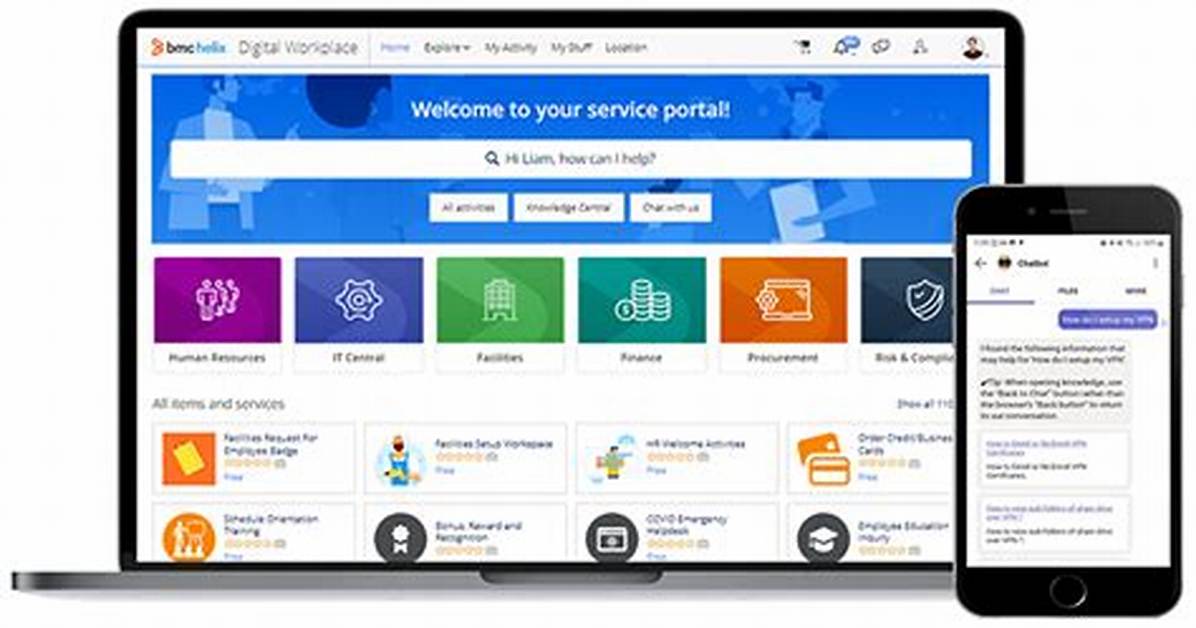 Bmc Helix Digital Workplace Training