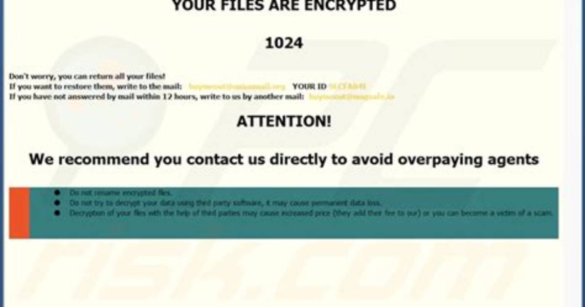 Bmo Ransomware (. Bmo Files) — How to Remove Virus?