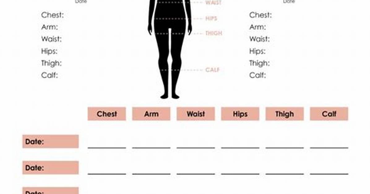 Body Measurement Chart