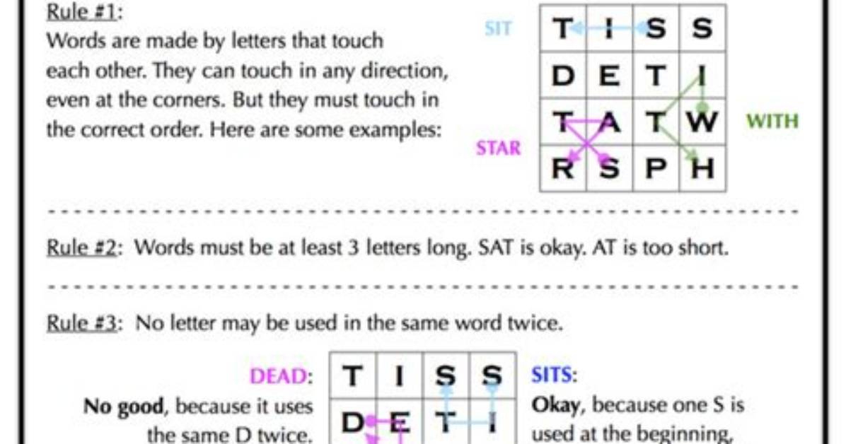 Boggle Rules: How to Play Boggle? (Beginner’s Guide)