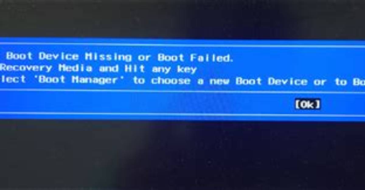 Boot Device Missing, Ubuntu Boot Failed in Lenovo Ideapad 100S 11Iby [Duplicate]