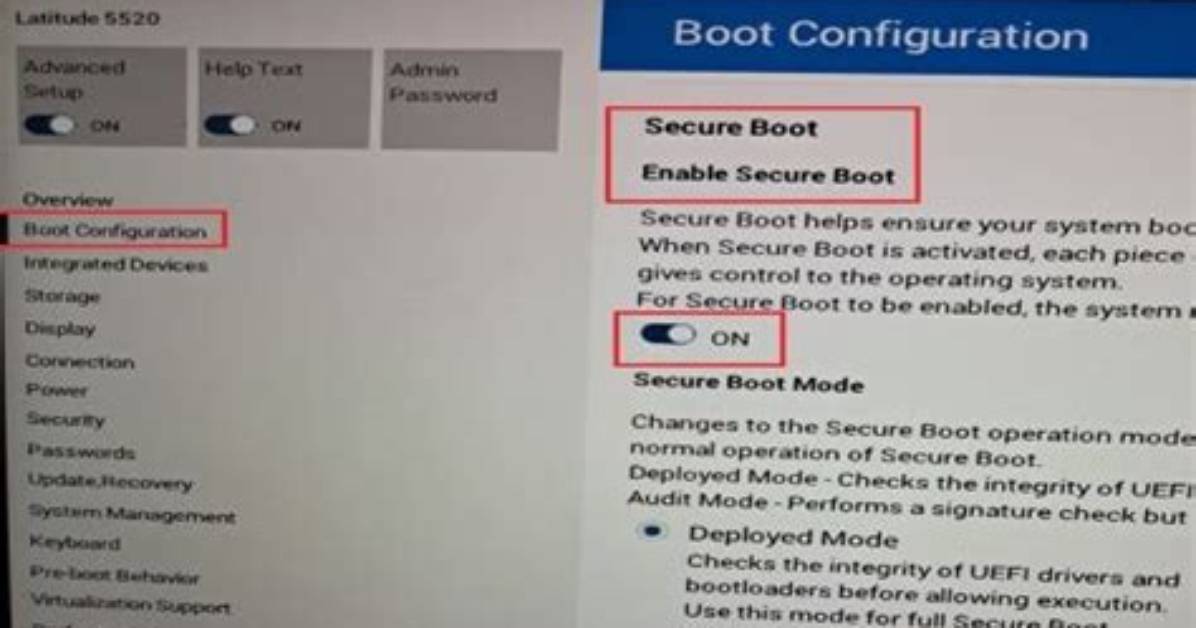 Boot Directly to Audit Mode