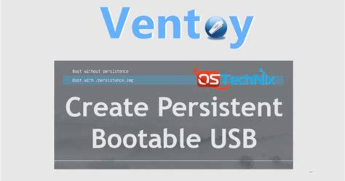 Bootable Usb Is Not Persistent, Reinstalls from Scratch Every Time I Boot