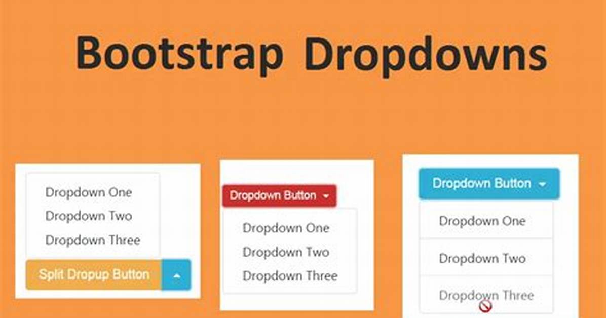 Bootstrap Dropdown Not Working in React