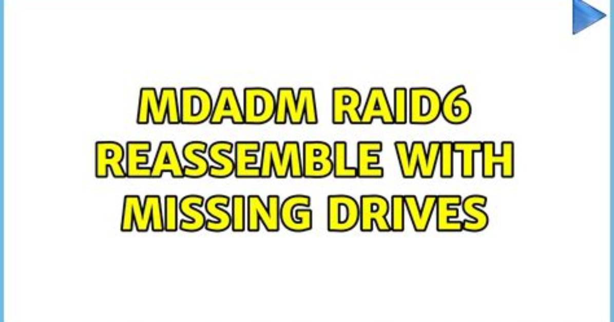 Bootstrap Mdadm Raid6 Server via Usb Flash