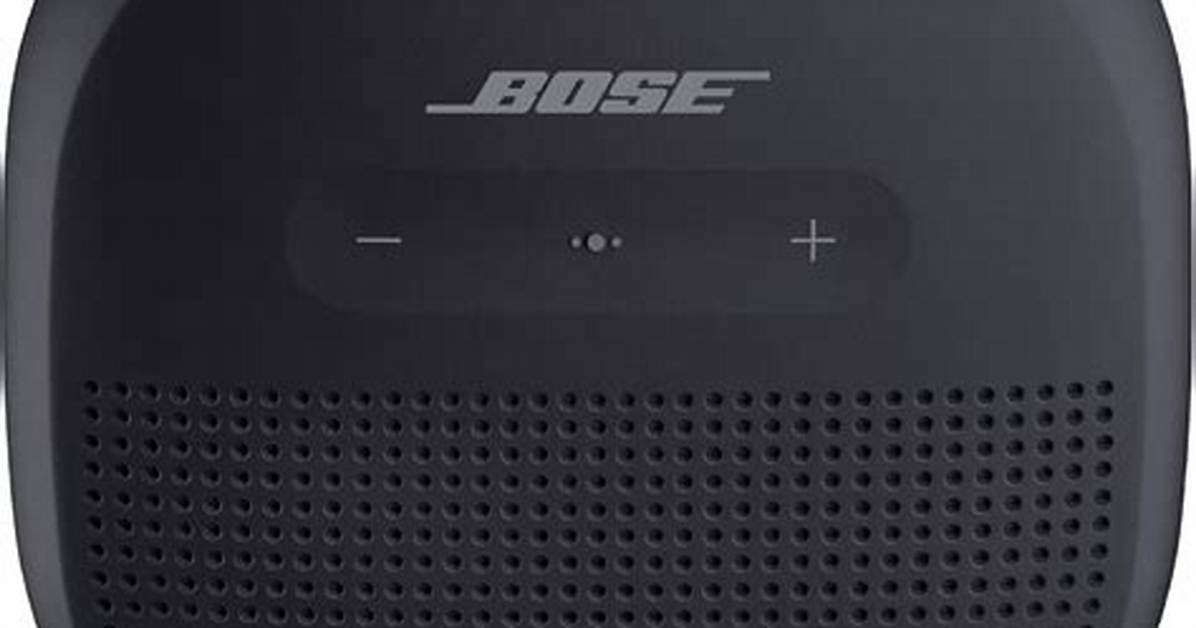 Bose's Smallest Portable Bluetooth Speaker Soundlink Micro Goes on Sale in the Us
