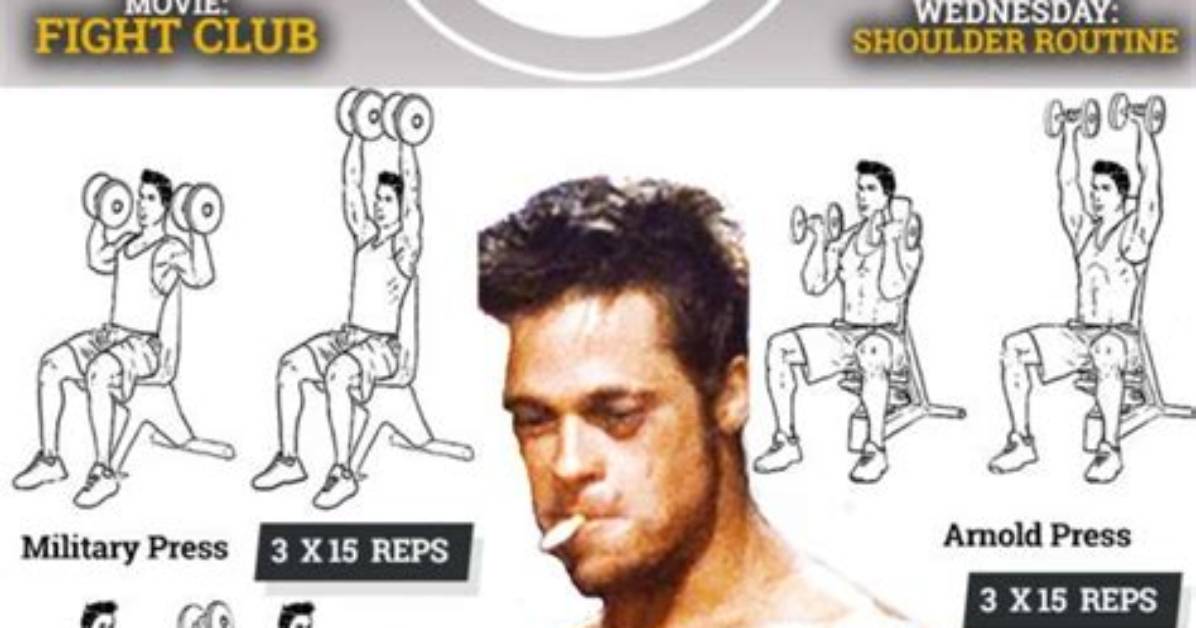 Brad Pitt Has a Badass Workout Routine That'll Get You Burning