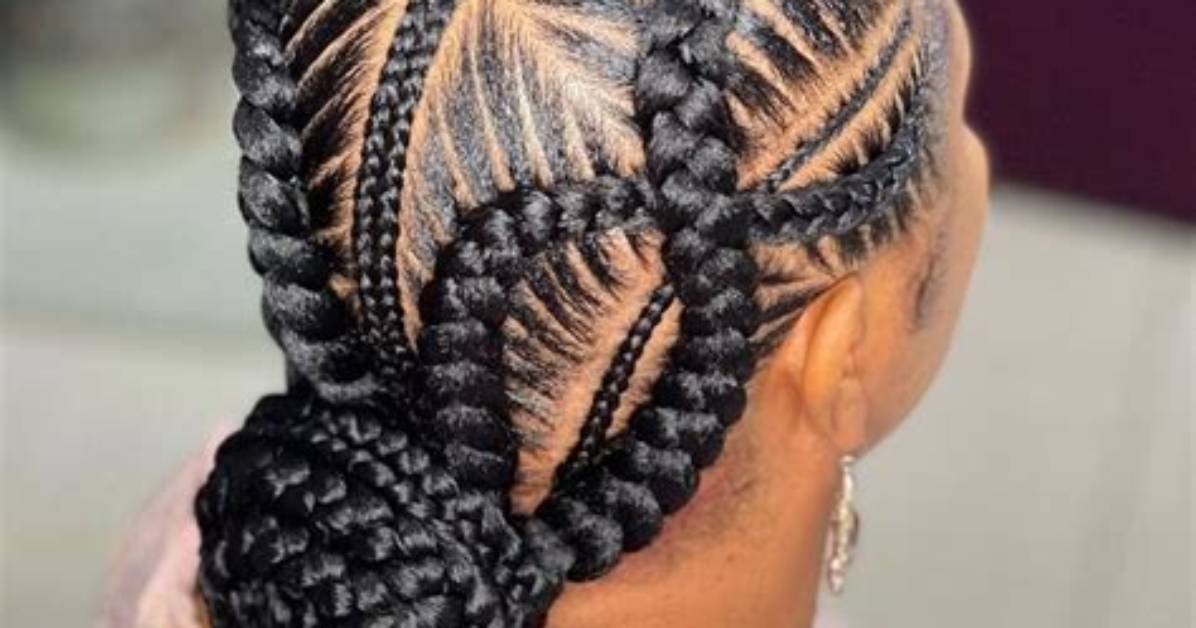 Braided Buns for Black Women