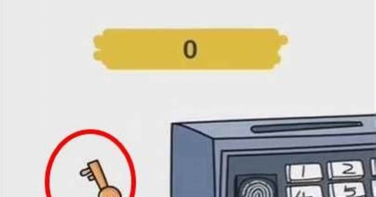 Brain out Level 194 (Open the Safe) Solution