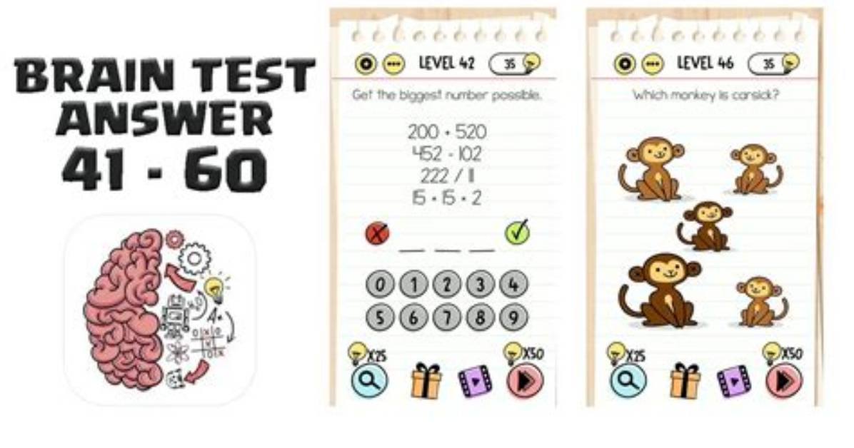 Brain Test Level 41 Detailed Solution & Answer