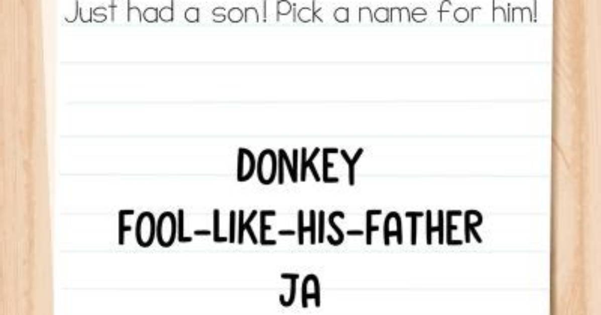 Brain Test Tricky Words Level 176 Answer