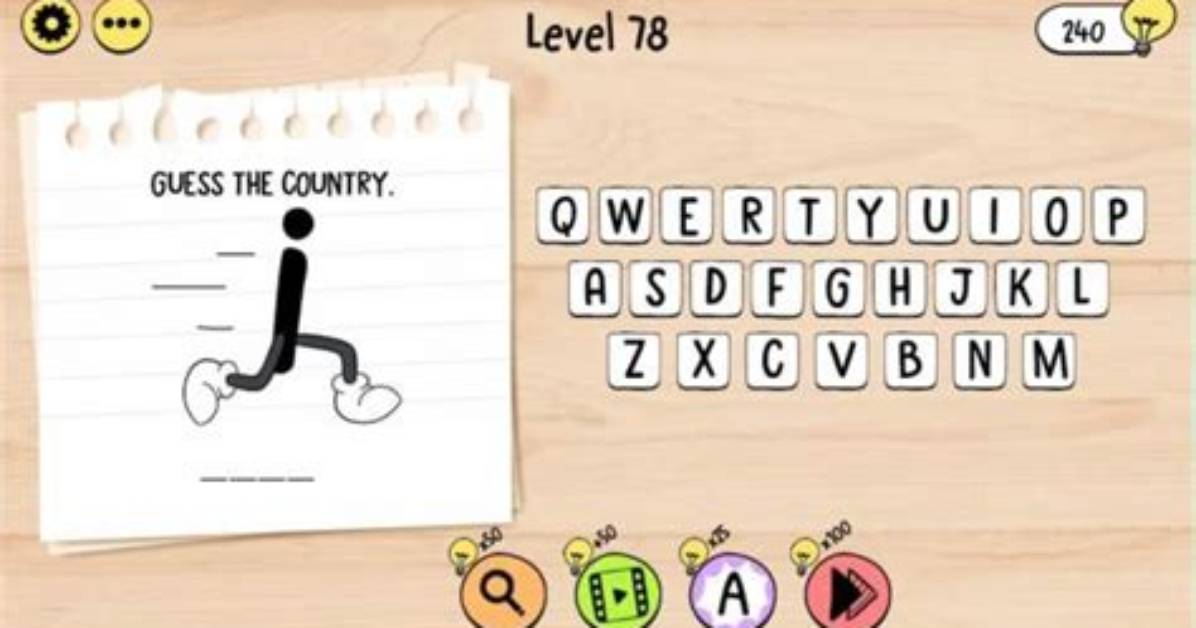Brain Test: Tricky Words Level 78 Answer