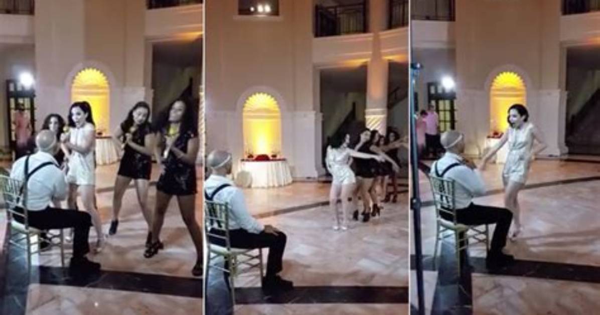 Bride Performs Sexy Choreographed Wedding Dance for Husband
