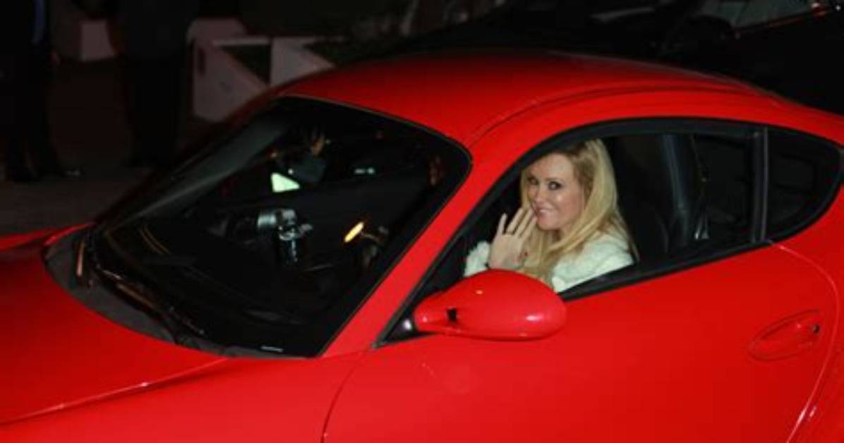 Bridget Marquardt Runs Around Hollywood in Her Porsche Cayman