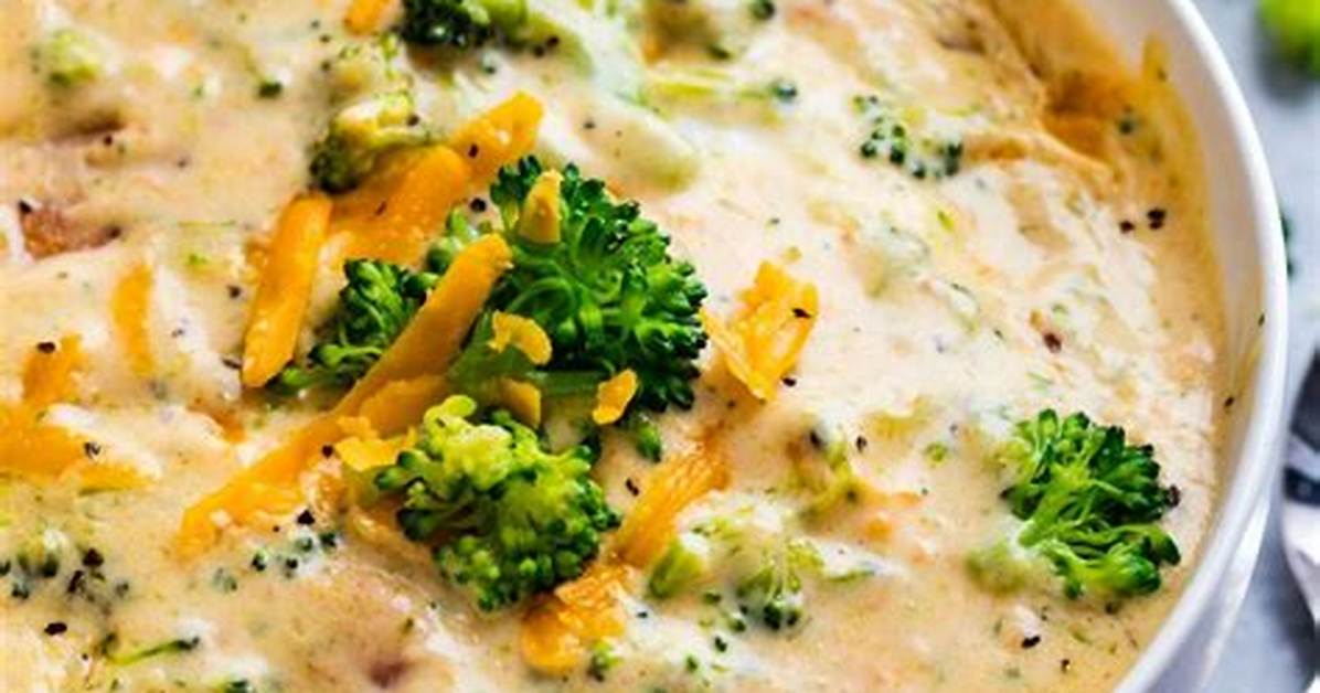 Broccoli Cheddar Soup