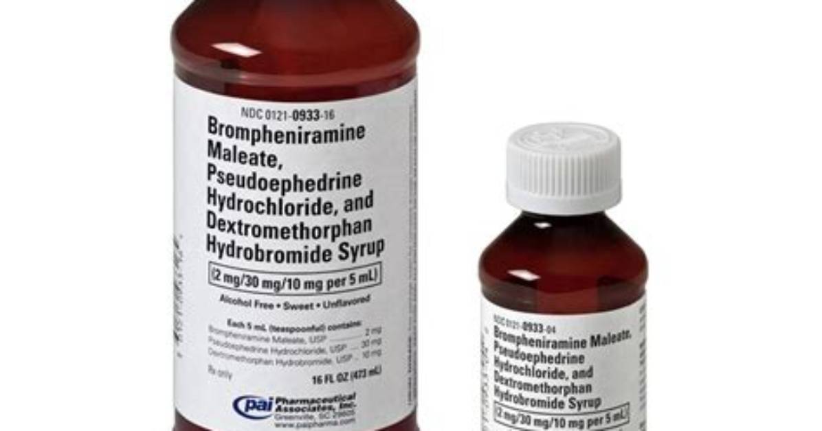 Bromphen Pseudo Dextro Hbr Syrup