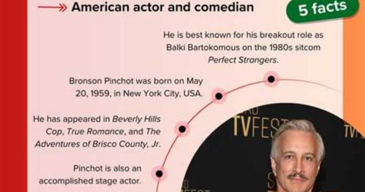 Bronson Pinchot Net Worth